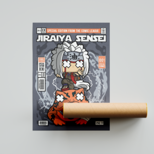 Ninja Sensei Art Print Mockup
