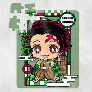 Chibi Slayer of Demons Puzzle Mockup