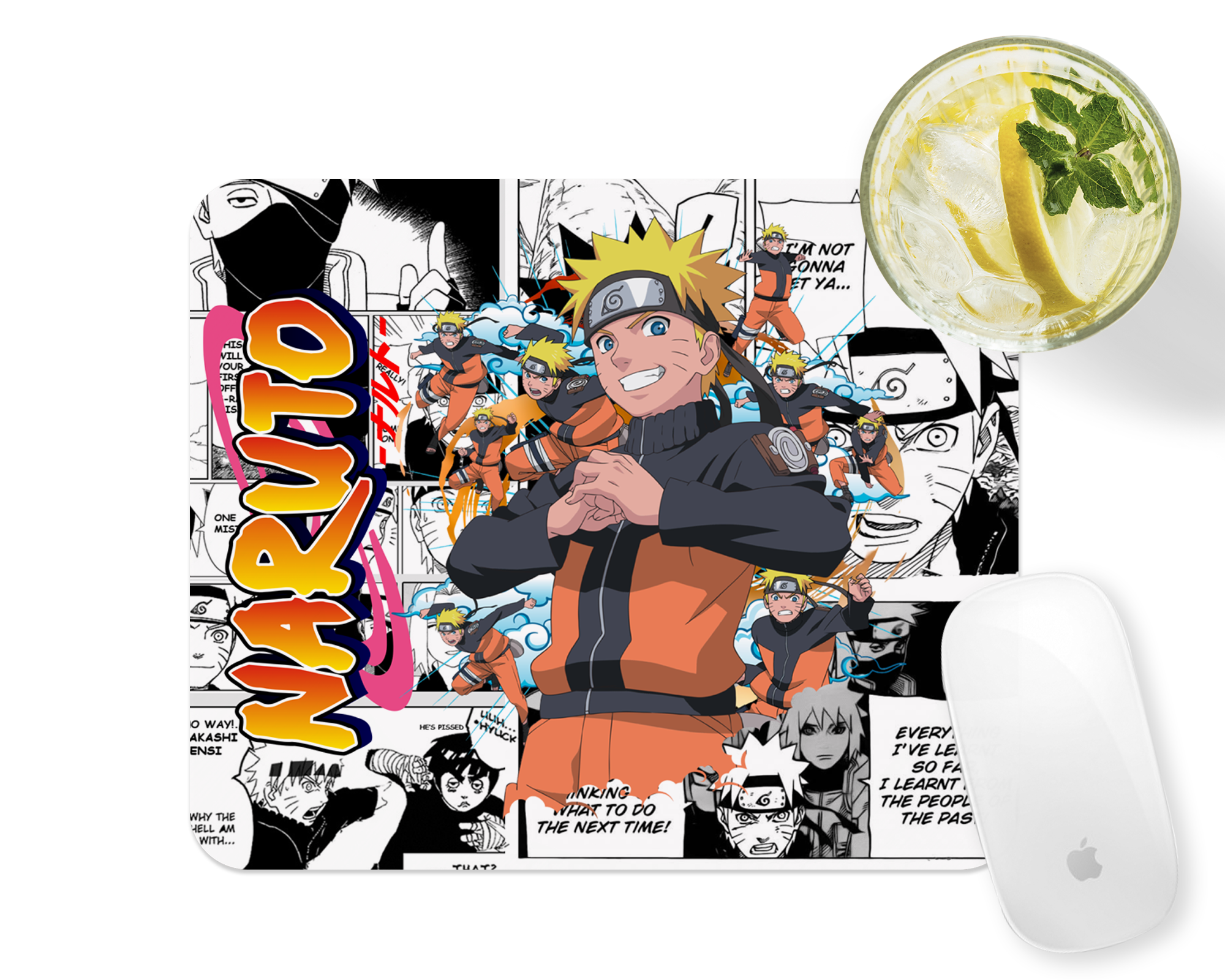 Seventh Hokage Mousepad Mockup