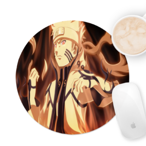 Hokage On Fire Mousepad Mockup