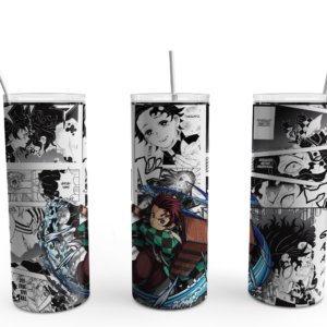 Slayer of Demons Manga Tumbler Mockup