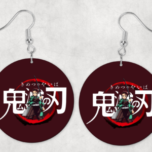 Slayer Of Demons Earrings Mockup