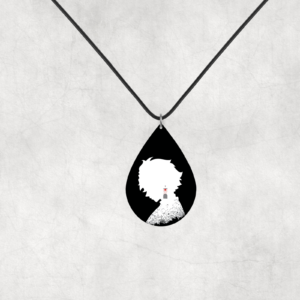 Thunder Wielder Silhouette Cord Necklace