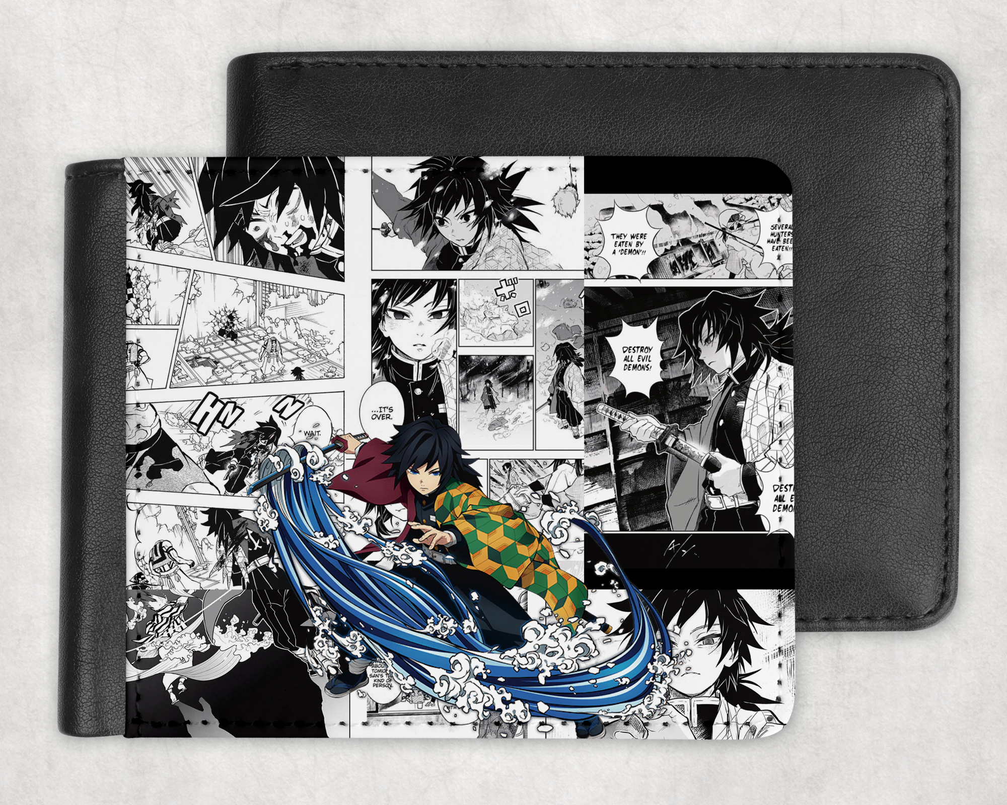 Water Wielder Manga Wallet Mockup