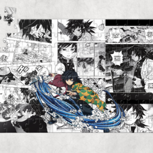 Water Wielder Manga Puzzle Mockup