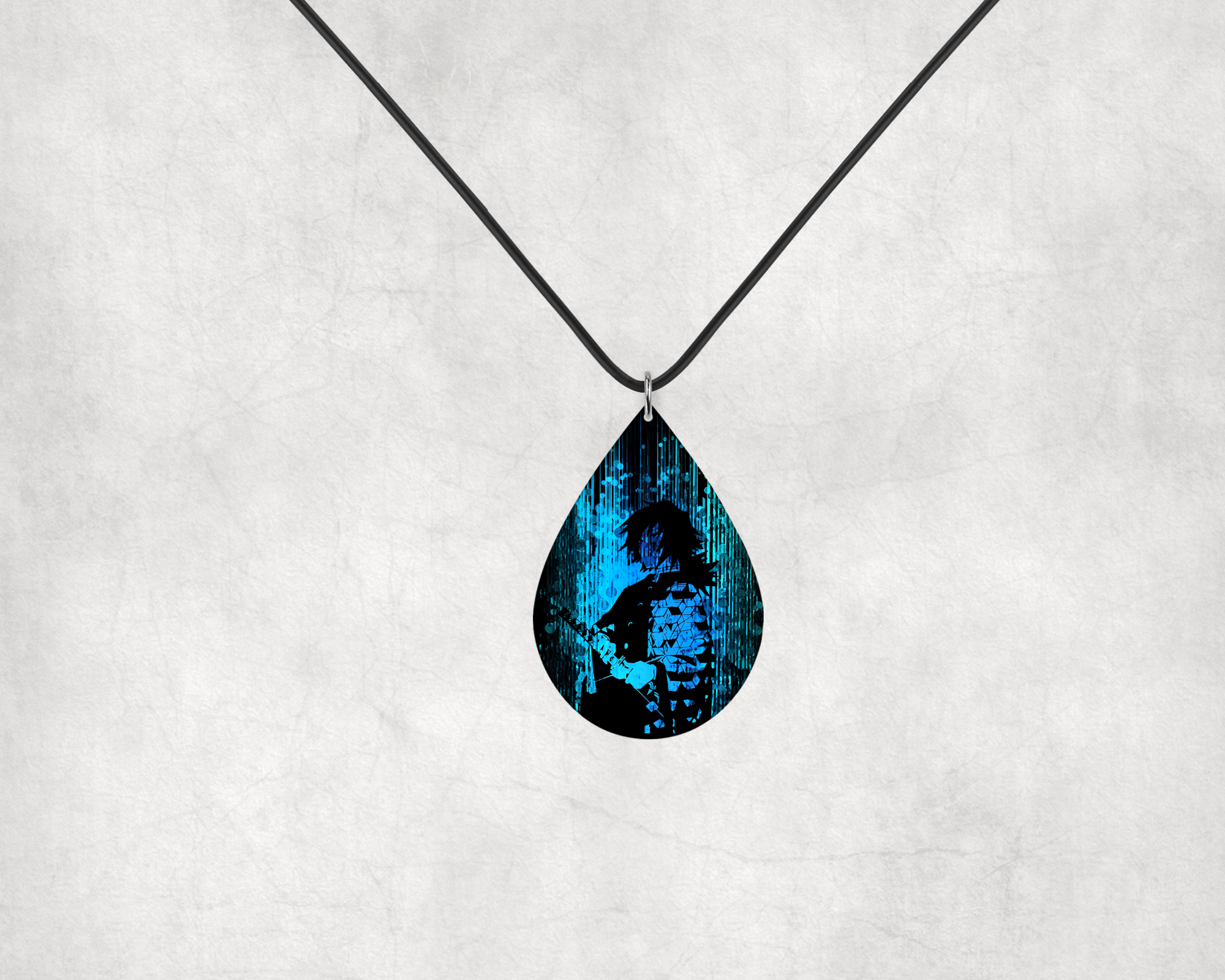 Water Wielder Cord Necklace Mockup