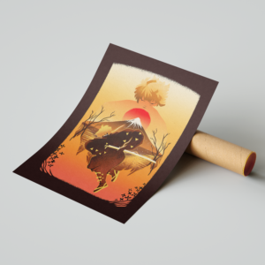 Thunder Wielder Art Print Mockup