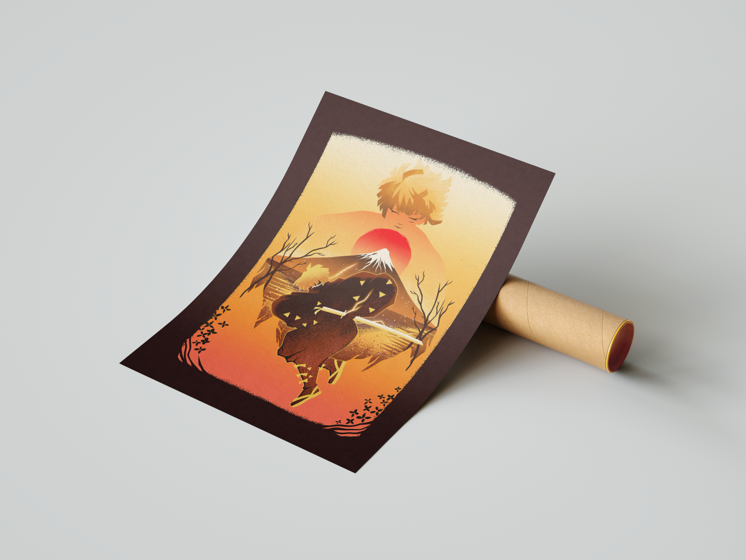 Thunder Wielder Art Print Mockup