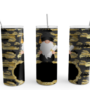 Graduation Gnome Tumbler- 1
