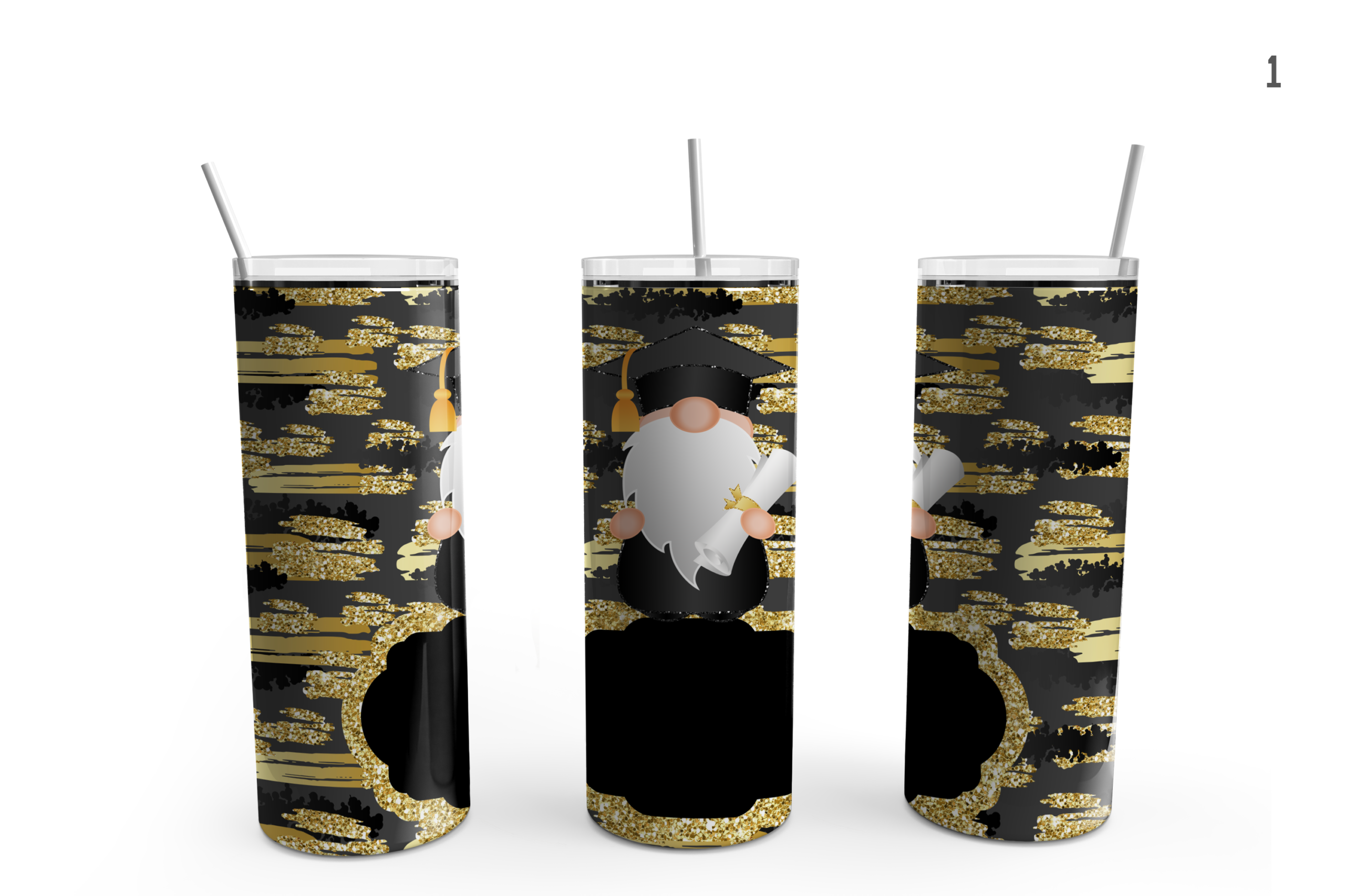 Graduation Gnome Tumbler- 1