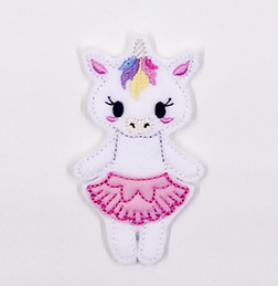 Ballet Unicorn Flat Doll
