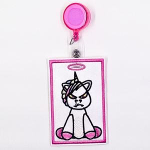 Shanky The Unicorn Badge / ID Holder