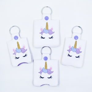 Unicorn Face Hand Sanitizer Holder