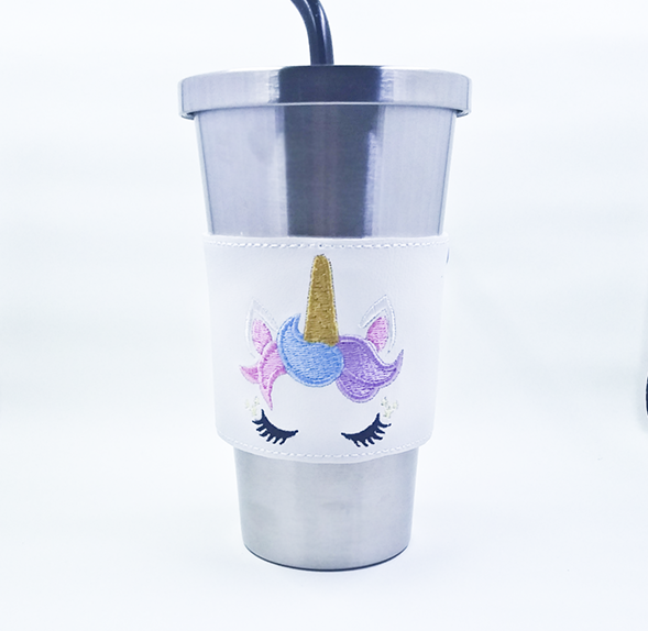 Unicorn Face Tumbler Wrap