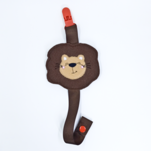 Lion Pacifier Clip