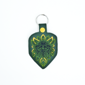 Green Man Key Fob
