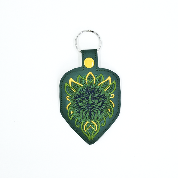 Green Man Key Fob