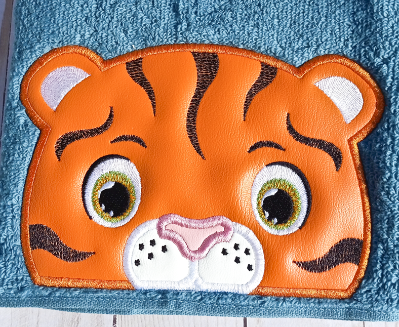 Tiger Hooded Towel