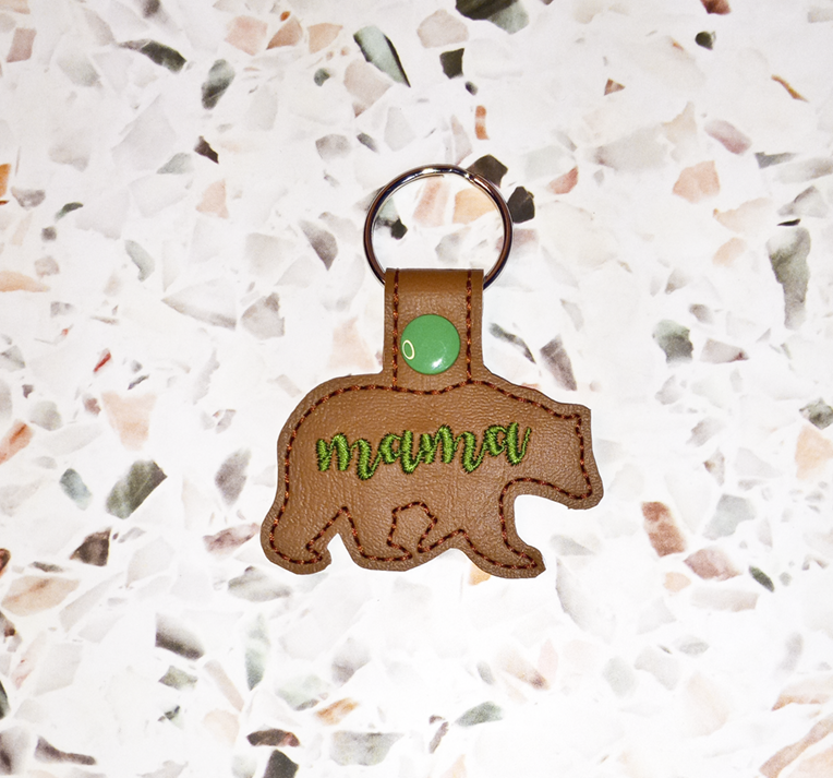 Mama Bear Key Fob