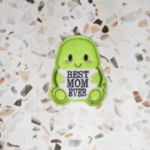 Best Mom Ever Turtle Finger Puppets