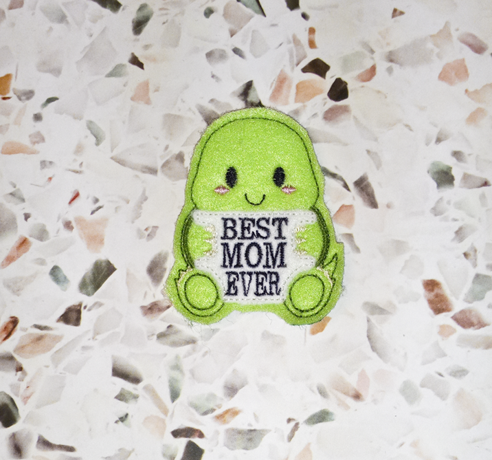 Best Mom Ever Turtle Finger Puppets