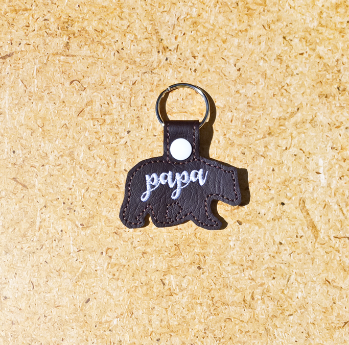 Papa Bear Key Fob