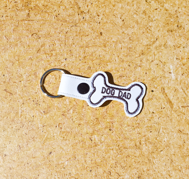 Dog Dad Key Fob