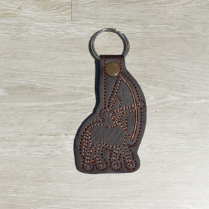 Centaur Silhouette Key Fob