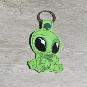 Chibi Alien Key Fob