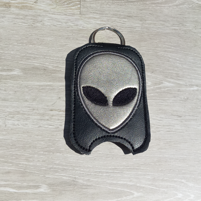 Alien Face Hand Sanitizer Holder