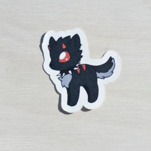 Devil Dog Sticker