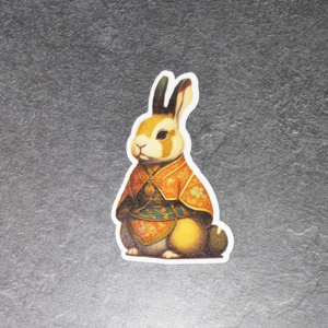 Asian Rabbit 7 Sticker
