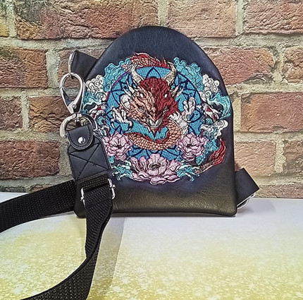 Chinese Dragon Cross-Body Bag