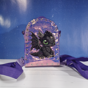 Baby Dragon Rivet Backpack/ Purse