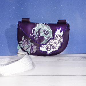 Dragon Flap Zipper Bag