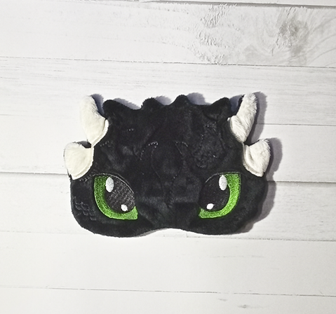 Horned Dragon Sleep Mask
