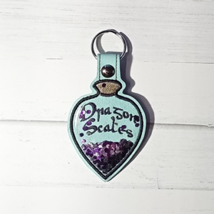 Vial of Dragon Scales Key Fob