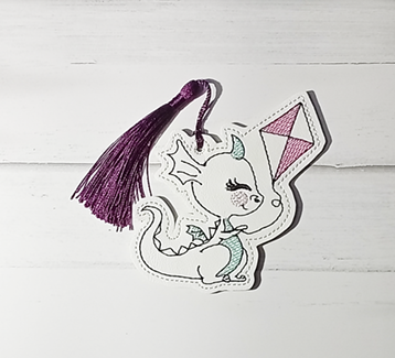 Kite Flying Dragon Bookmark