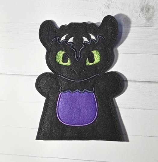 Horned Dragon Hand Puppet