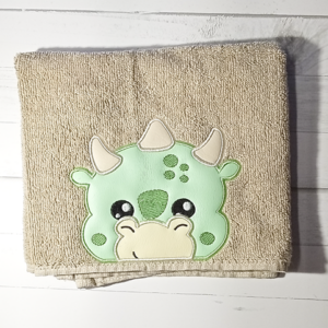Little Dragon Hooded Towel