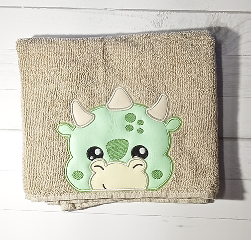 Little Dragon Hooded Towel