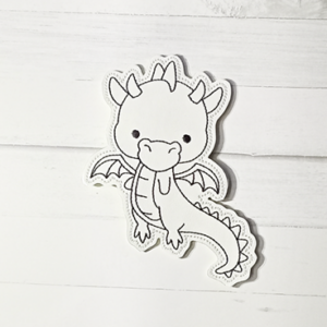 Flying Dragon Color Tile