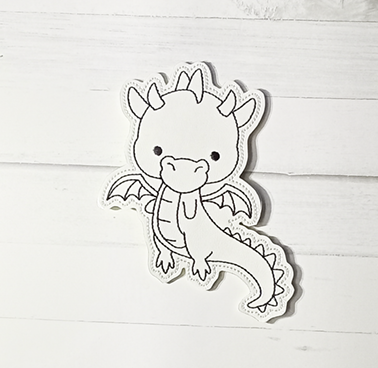 Flying Dragon Color Tile