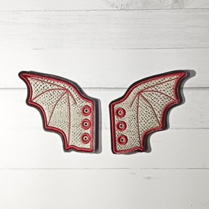 Bat Shoe Wings