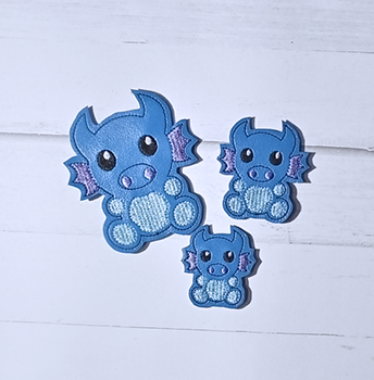 Cute Dragon Feltie