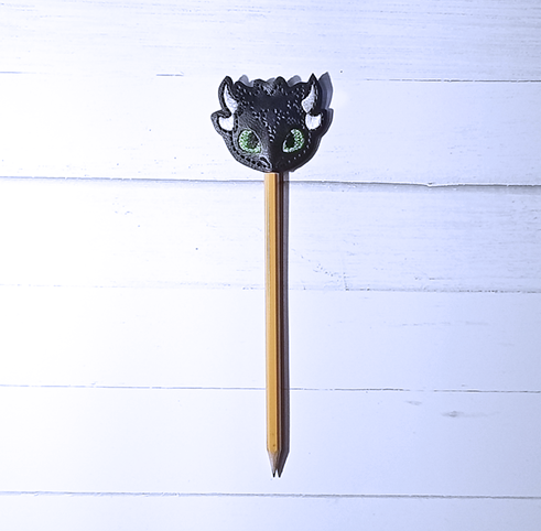 Horned Dragon Pencil Topper