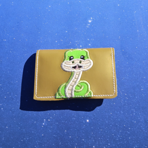 Chibi Baby Snake Snap Wallet
