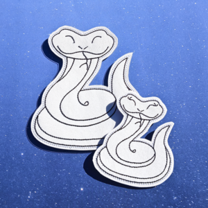 Sleepy Snake Color Tile