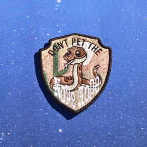 Don't Pet The Nope Rope Patch