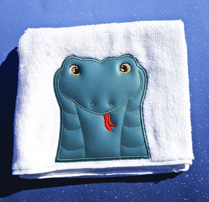 Snake Hooded Towel